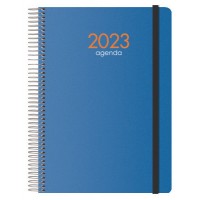 AGENDA 2025 SYNCRO DÍA PÁGINA 15 X 21 CM AZUL DOHE 11628 - 25 (Espera 4 dias)